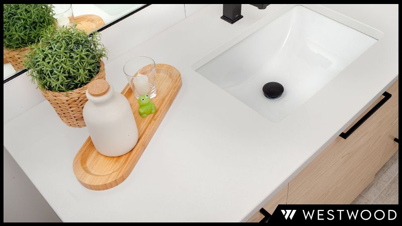 How to Pair Bathroom Cabinets with Countertops