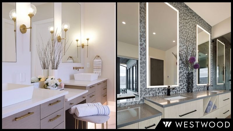 bold or neutral bathroom comparison