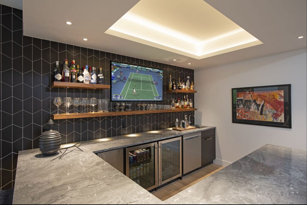 custom home bar